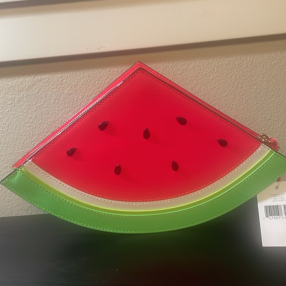 Kate Spade NWT “Make a Splash” Watermelon Clutch
